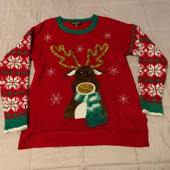 Forever 21 | Sweaters | Cute Ugly Christmas Sweater Xl Tj Maxx | Poshmark